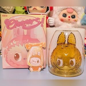 PopMart: The Monsters Cheers! Glass Cup - Confirmed: Warm Heart